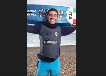 Riccardo Pianosi e' Campione Europeo nel Formula Kite