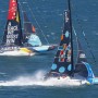 The Ocean Race 2022-23 - 26 February 2023, Start of Leg 3 in Cape Town. Team Malizia & 11th Hour Racing Team.
© Sailing Energy / The Ocean Race