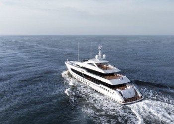 Heesen delivers the first yacht of 2024 YN 20255, now named Iris Blue