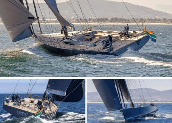 SW96 Liberty embarks on her Maiden Voyage from Cape Town