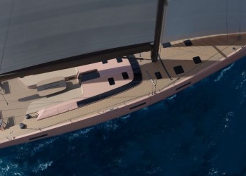 An 80ft full custom project is nearing completion at Baltic Yachts