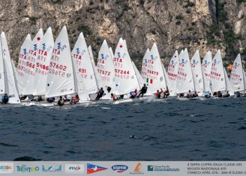 Tante regate alla Coppa Italia 420 ad Arco