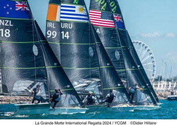 La Grande Motte International Regatta: Uruguay surges to the top of the 49ers