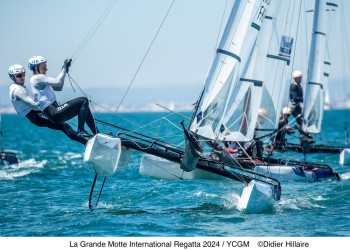 La Grande Motte International Regatta: Uruguay surges to the top of the 49ers