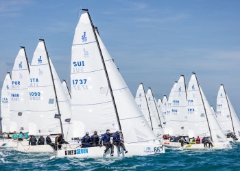 Più di cento J/70 a Cala Galera per il Campionato Europeo J/70