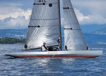Caracole wins opening race of 5.5 Metre Swiss Open