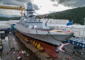 Fincantieri: varata la fregata FREMM Emilio Bianchi