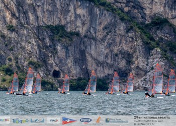 Al Circolo Vela Arco la nazionale del doppio acrobatico 29er