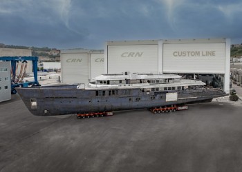 Nuovo step costruttivo per CRN MY 145 Project Thunderball 70m