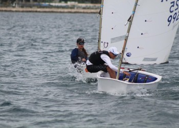 La terza giornata di regate alla Seconda Selezione Nazionale della classe Optimist