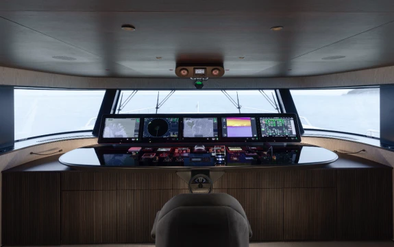 Xenta on board the Sanlorenzo 50Steel Almax