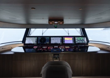Xenta on board the Sanlorenzo 50Steel Almax