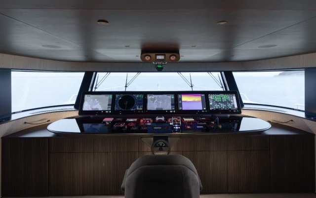 Xenta on board the Sanlorenzo 50Steel Almax