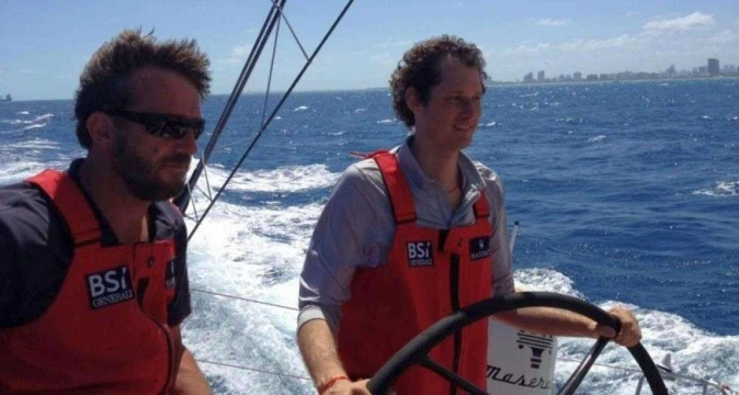 Giovanni Soldini, links John Elkann