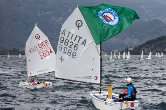 Jesper Karlsen e Lucas Christiansen vincono il 43mo Meeting del Garda Optimist