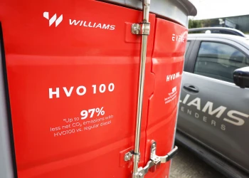 Williams Jet Tenders continues Sustainability Journey with HVO Tank Installation