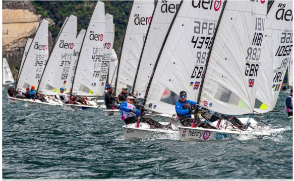 Iniziati sul Garda Trentino con programma pieno i Campionati Europei RS Aero