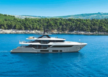 AV e connettività all’avanguardia a bordo del Custom Line Navetta 38 TELLI