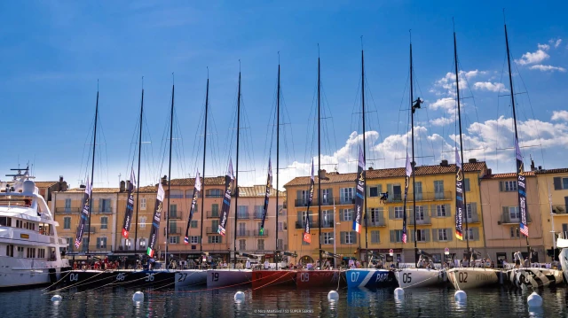 Light winds prove insufficient to start the 52 SUPER SERIES Saint-Tropez Cup