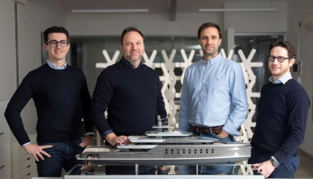 Team of Vitruvius Yacht Design in Viareggio, Italy