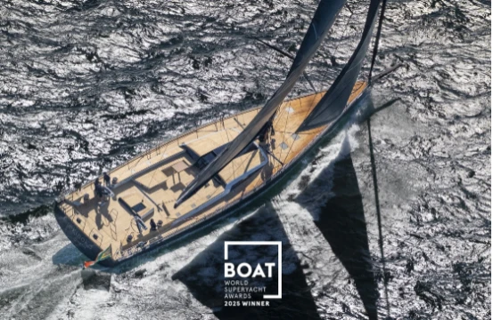 SW108 Kiboko 4: Sailing Yacht of the Year at World Superyacht Awards