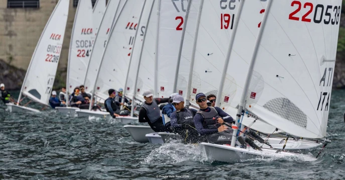 A Riva del Garda un pieno di regate per la prima giornata della III Italia Cup ILCA