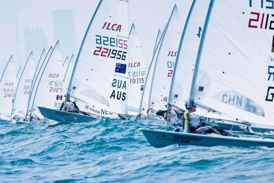 Qualifying Rounds Begin in Qingdao: Tides Rising, Winds Shifting on Day 1 of ILCA World Championships