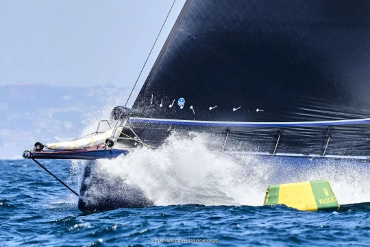IMA Maxi European Championship: two windward-leeward races in the Gulf of Sorrento, Maxi 72s dominate