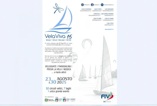 Vela Viva 15 raddoppia: due appuntamenti per celebrare la vela sui laghi del nord-ovest