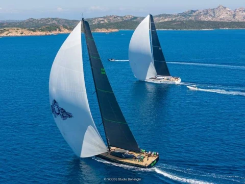 A fleet of 15 vessels has enrolled for the Giorgio Armani Superyacht Regatta 2025,

﻿including Sørvind by Giorgio Armani