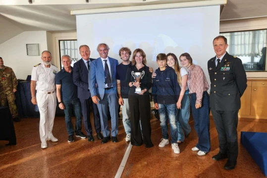 La cerimonia di premiazione del Campionato Invernale di Napoli
