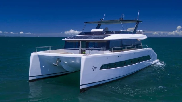 Revolution Marine unveils new solar-electric power catamaran Oceanwalker S60e