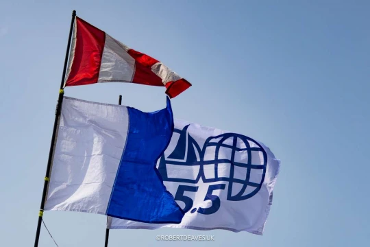 Strong winds delay start to 5.5 Metre World Championship in Sopot