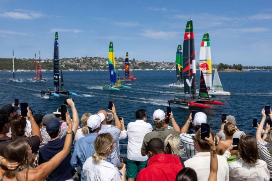 SailGP debuts in Geneva for the Rolex Switzerland Sail Grand Prix