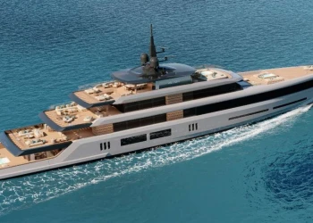 Nauta Design svela un visionario concept di superyacht di 75 metri che fonde un design elegante
