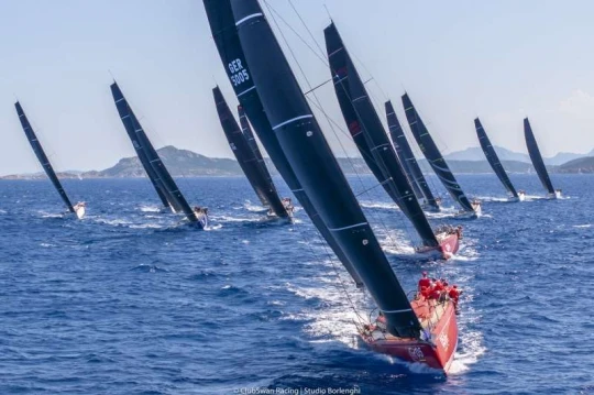 Earlybird leads the provisional classification in the ClubSwan 50 class heading into the final day