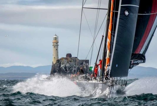 Seng Huang Lee’s 100ft maxi SHK Scallywag © ROLEX/Kurt Arrigo