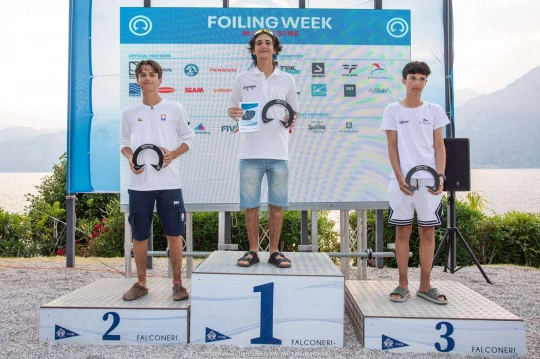 Foiling Week: a Malcesine Andrian e Bergamasco ancora al top