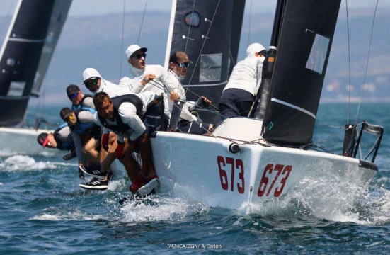 Peter Karrie's team Nefeli GER673 - 2025 Melges 24 European Sailing Series - 2025 Trofeo Gaudi - Monfalcone, Italy © IM24CA / Zerogradinord / Andrea Carloni