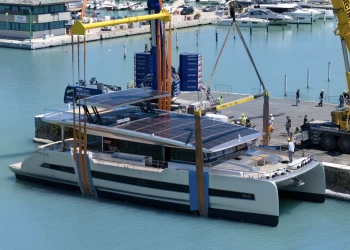 Silent Yachts launches flagship solar-electric SY80 catamaran