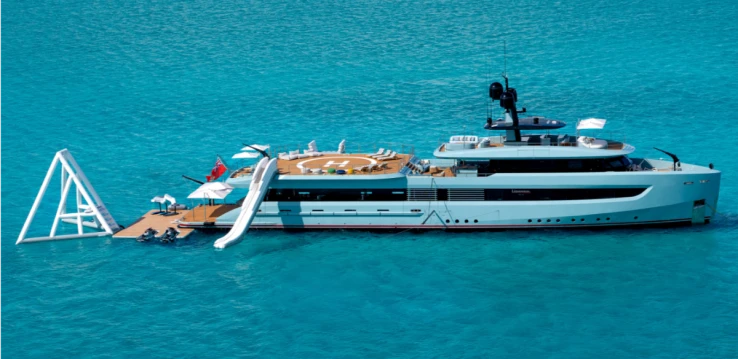 Superyacht soul meets sporting excellence in Alia Yachts’ bold new 53m Limerence