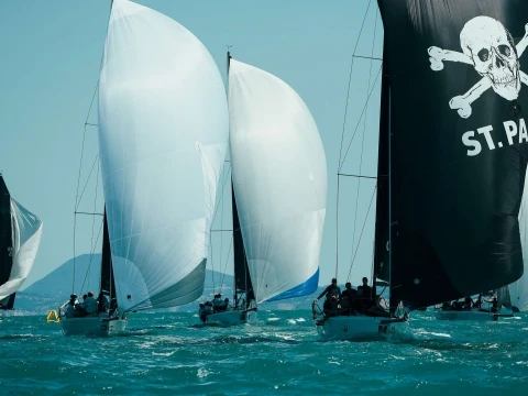 Al Club Nautico Senigallia è iniziato l'Act 3 delle Melges 32 Series