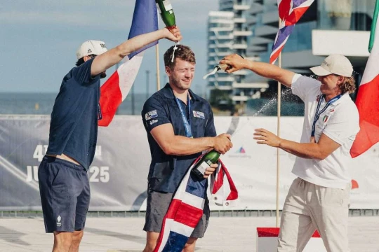 Mondiale iQFOiL: Nicolò Renna conquista il bronzo ad Aarhus