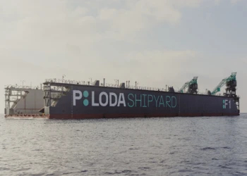 Piloda Shipyard inaugura Donn’Anna, bacino galleggiante da 143 metri