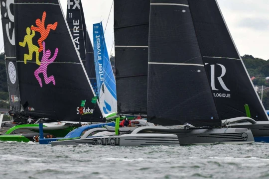 Erik Maris' Zoulou has had a 'snakes and ladders' race so far © James Tomlinson/RORC