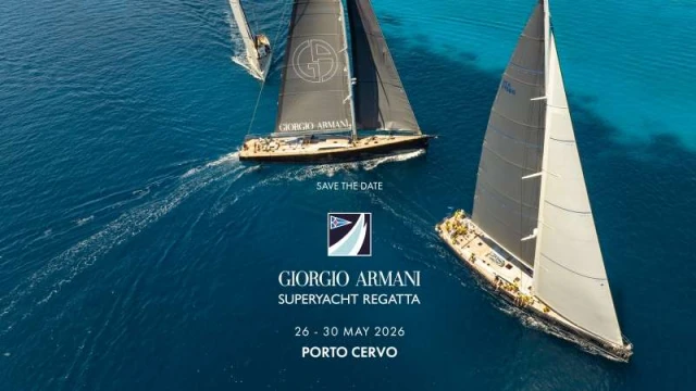 Giorgio Armani Superyacht Regatta: a Porto Cervo dal 26 al 30 maggio 2026