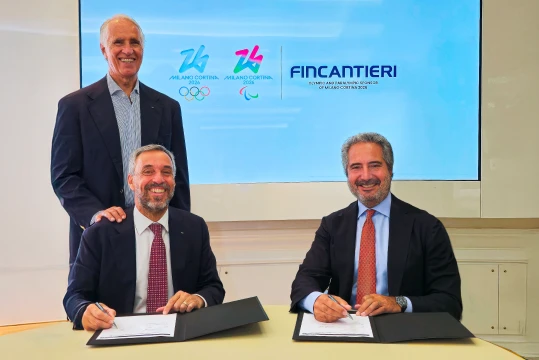 Fincantieri è sponsor dei Giochi Olimpici E Paralimpici Invernali di Milano Cortina 2026