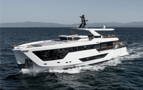 Numarine launches second 30XP hybrid superyacht