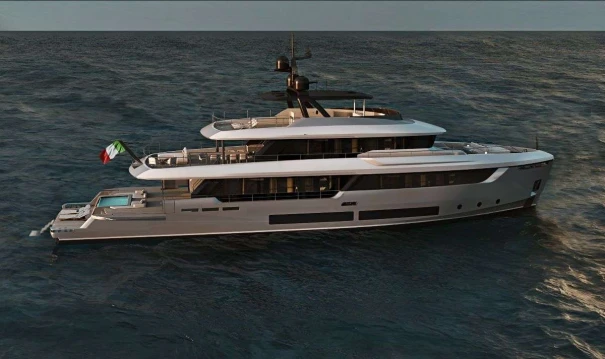 Atlante Yachts Presents New Atlante Classic 36 Model with Rear Pool & Jacuzzi
