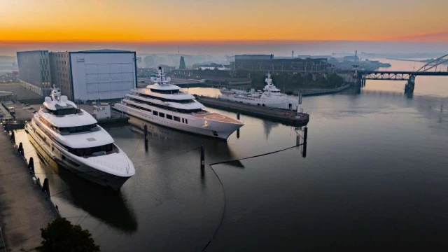 Il cantiere Oceanco